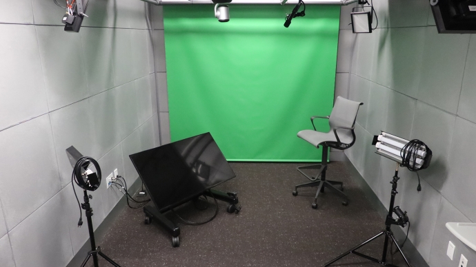 One of Cabot's two media production studios 